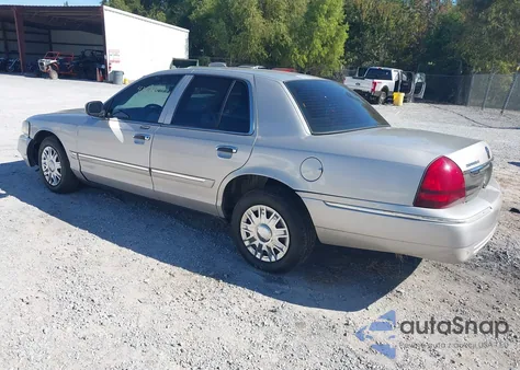 2006 Mercury Grand Marquis Gs z USA, uszkodzony, nr VIN 2MEFM74V26X614313